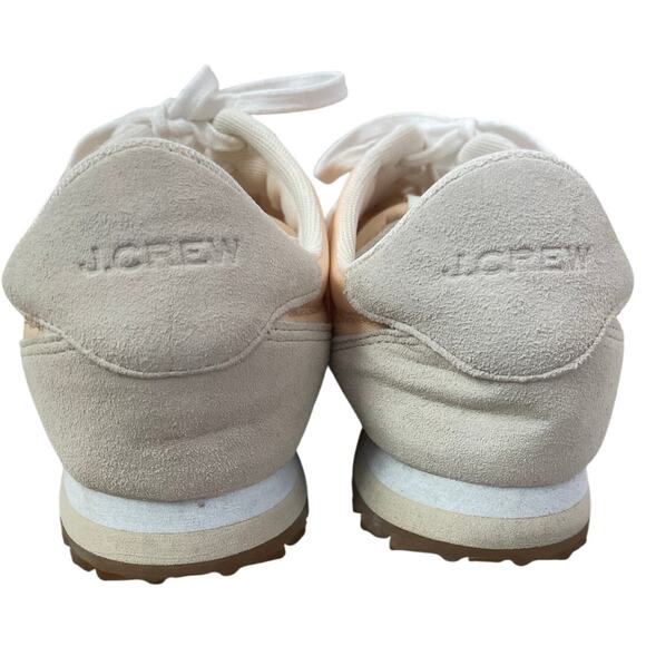 J. Crew Women’s Peach Mango Colorblock Lace-up Sneakers Size 10 - Picture 5 of 10